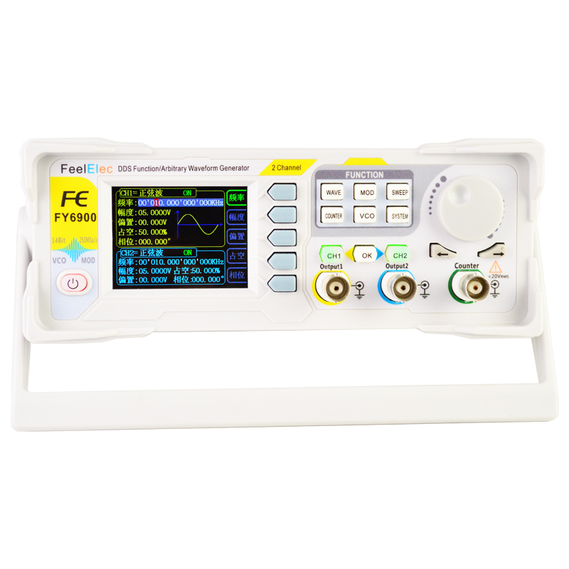 Générateur de signaux arbitrai - Dual Channel Arbitrary Waveform Function Generator 60Mhz avis et prix